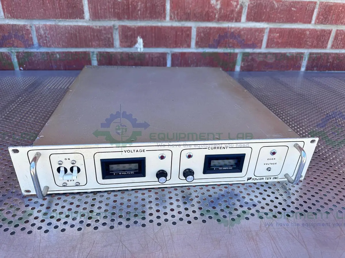 USED POWER TEN 3450D-10100 POWER SUPPLY 208 VAC, 60 HZ