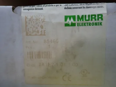New | in-Stock MURR ELEKTRONIK 85460 Input / Output Modules | HGR 24 #752787