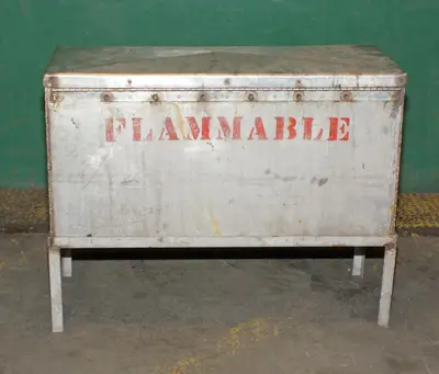 SPC7645  Miscellaneous Equipment chemical storage locker 12"W x 30"L x 15 "D