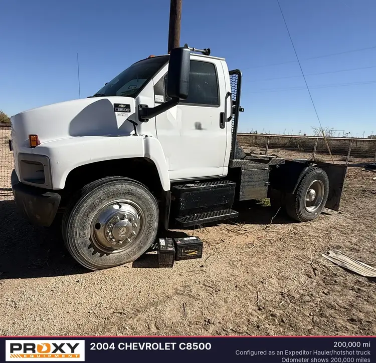 Used 2004 CHEVROLET C8500 Dump trucks Texas US | Proxy Equipment #1381583