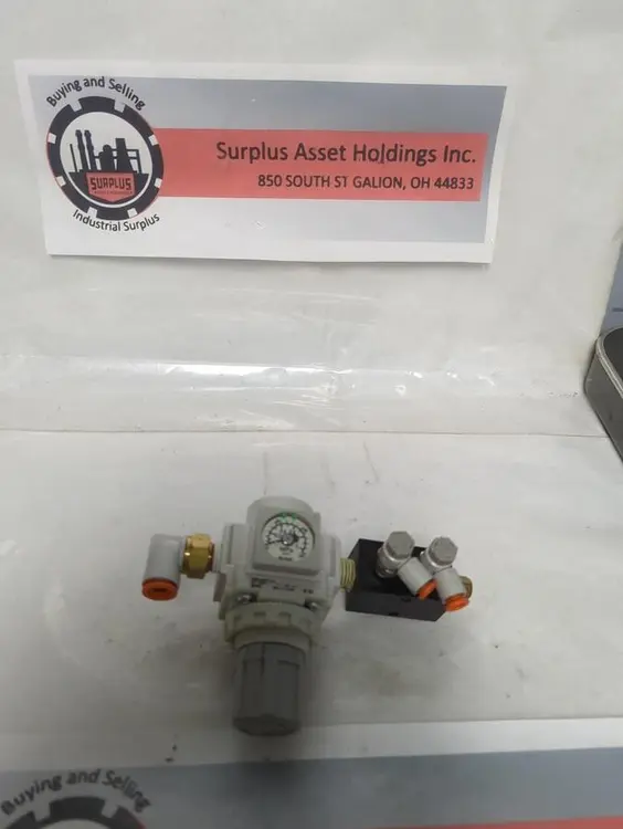 Used SMC AR25-NO2E-Z-B Air Pressure Regulators Ohio US | Surplus Asset Holdings #1403078
