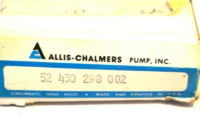 NEW ALLIS CHALMERS 53 430 298 002 PUMP KIT 53430298002