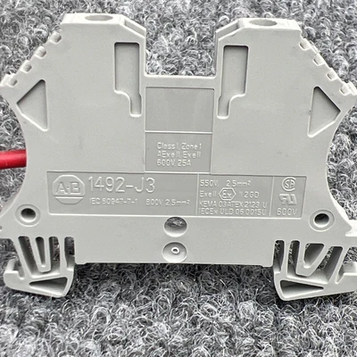 Used Allen-Bradley 1492-J3 Terminal Blocks California US | Davliegogo LLC #1706064