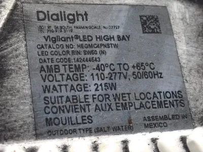 USED DIALIGHT HEGMC4PNSTW