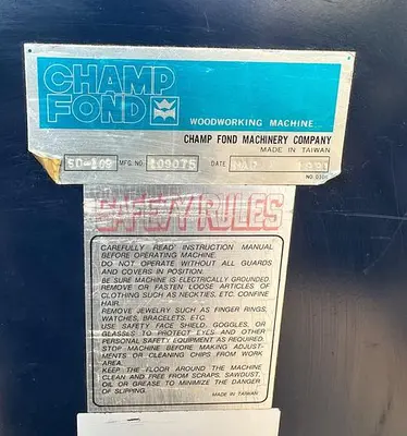 USED CHAMP FOND 109075