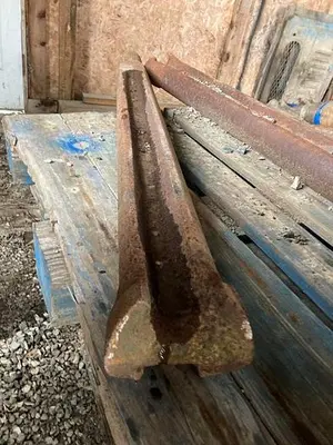 Used AFTERMARKET 5” X 52-1/2" CHISEL CABLE TOOL BUTTON BIT Tool Bits Pennsylvania US | East West Machinery & Drilling #1417233