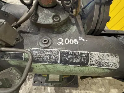 2,000 LBS X 12" LITTELL MODEL #20-12 DOUBLE END PULL OFF UNCOILER COIL REEL: STOCK #23710