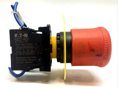 USED EATON EMERGENCY STOP PUSH BUTTON
