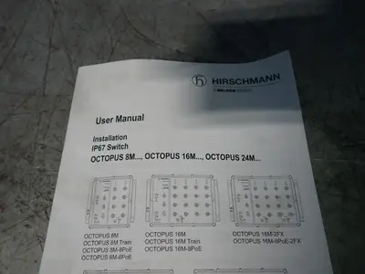 New | in-Stock HIRSCHMANN OCTOPUS24M (GM) Network Switches Ohio US | HGR 24 #879891