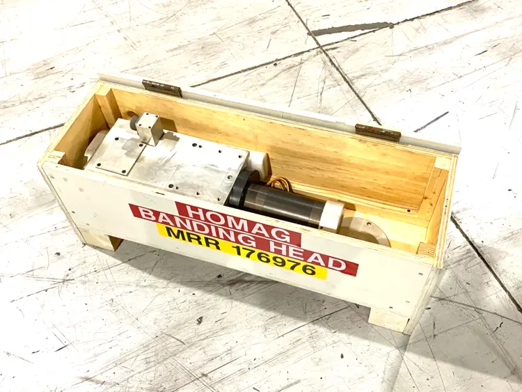 Used HOMAG BANDING HEAD 220V 2,6A IP55 Misc Industrial Equipment | Maverick Industrial Sales #1105506