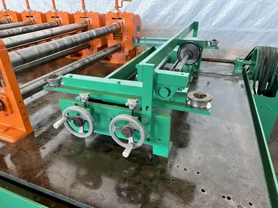14 STAND X 3" ARBOR X 48" YODER  ROLLFORMER. STOCK # 0732822