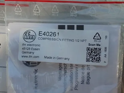 New | in-Stock IFM ELECTRONIC E40261 Electrical Fittings Ohio US | HGR 24 #1006741