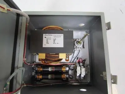 Daykin GPFS-01 G Enclosed Transformer Disconnect 2000VA 480V Pri 120V Sec 1PH