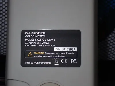 New | in-Stock PCE INSTRUMENTS PCECSM5 Spectrophotometers Ohio US | HGR 24 #1186235