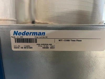 Used 2023 NEDERMAN NFP-S1000 Dust Collectors New Jersey US | MachineryMax #1477446