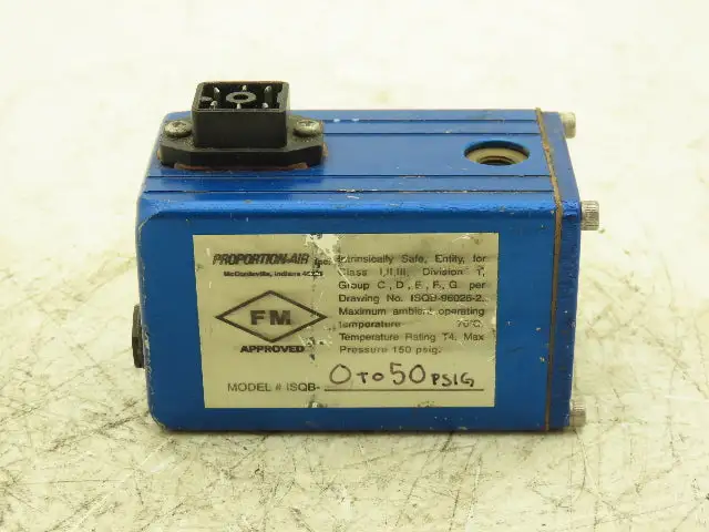 Used PROPORTIONAL AIR _UNKNOWN_ Valves/Fittings Indiana US | Arrow Industrial #569879