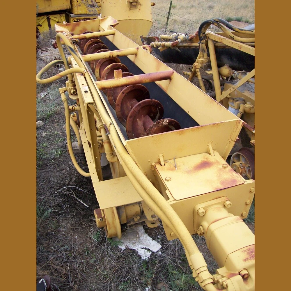 Open Trough Concrete Auger Air Driven