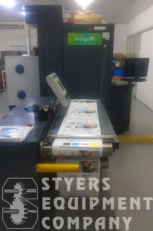 Used HP INDIGO Digital Printers Kansas US | Styers Equipment Company #292521