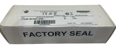 ALLEN BRADLEY 1732E-IB16M12DR I/O BLOCK 16 PT. INPUT 1732EIB16M12DR NEW,SURPLUS