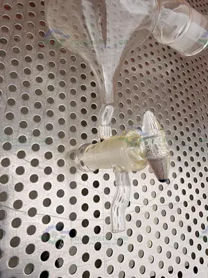 Used POPE SCIENTIFIC GLASS VACUUM COLD TRAP WITH BOTTOM DRAIN STOPCOCK Glassware - Other California US | Equipment Lab #1540138