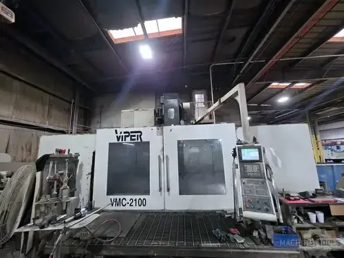 Used 2007 MIGHTY VIPER VMC-2100 Vertical Machining Centers Illinois US | Machine Tool Bids 6 #158701