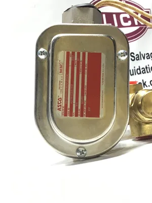 Asco NPX8300383ERF26906 Red-hat Solenoid Valve 3/8NPT 120/60V