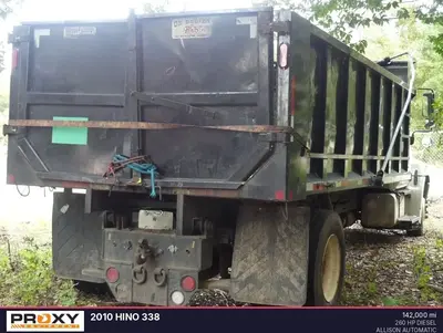 Used 2010 HINO 338 Dump trucks Florida US | Proxy Equipment #1377812