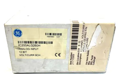 NEW SEALED GE FANUC IC200ALG260H ANALOG INPUT 12 BIT IC200ALG260