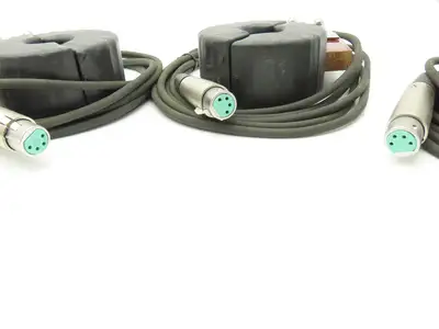 Hinged Current Transducer 1" ID 3-3/8" OD 1-3/4" W Lot of 3