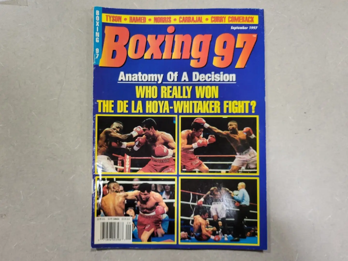 USED BOXING 97 SEPTEMBER 1997