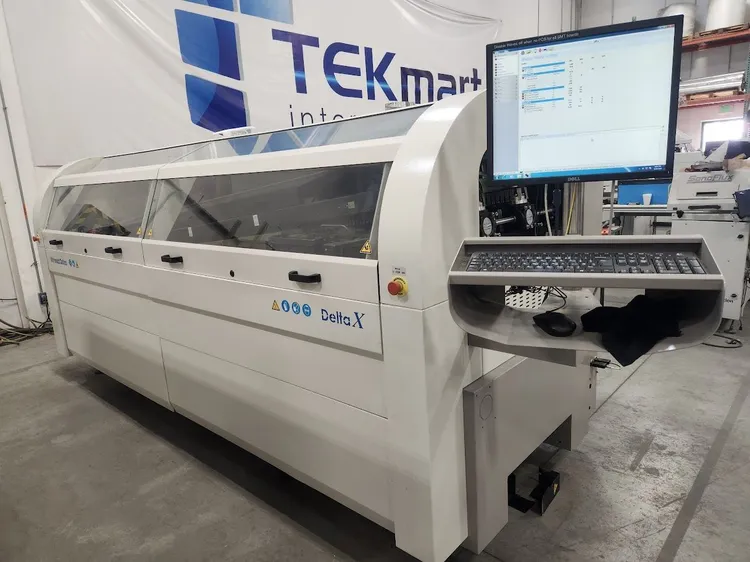 Used 2017 VITRONICS SOLTEC Delta X Wave Soldering Machines Texas US | Tekmart International Inc. #722560