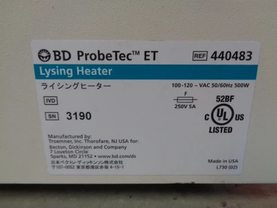 USED BD PROBETEC 440483