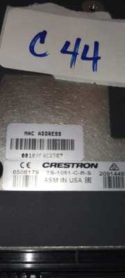 USED Crestron TS-1051-C-B-S