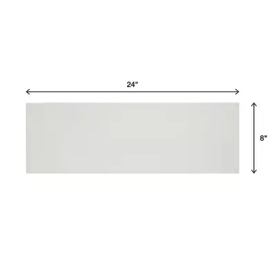 Daltile Restore Ceramic Wall Tile 8 x 24 in White 5 Boxes