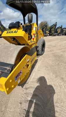 Used 2025 SAKAI SV414D Single Drum Rollers Florida US | National Equipment Dealers #1422613