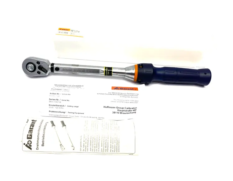 Used GARANT AUTOMATIC TRIGGERING TORQUE WRENCH W SETTING SCALE Power & Hand Tools (Misc) | Maverick Industrial Sales #1121428