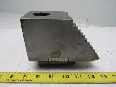 Huron T15A75 Lathe Chuck Soft Jaws 5-1/2"L x 2-1/2"W X3-1/4"T Lot of 3