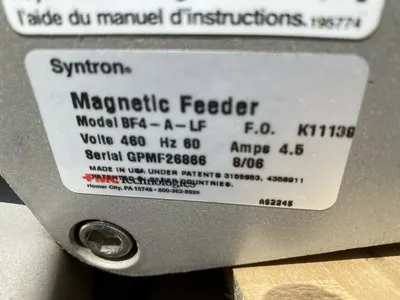 Used FMC SYNTRON _UNKNOWN_ Conveyors West Virginia US | Cooper Industries #1408881
