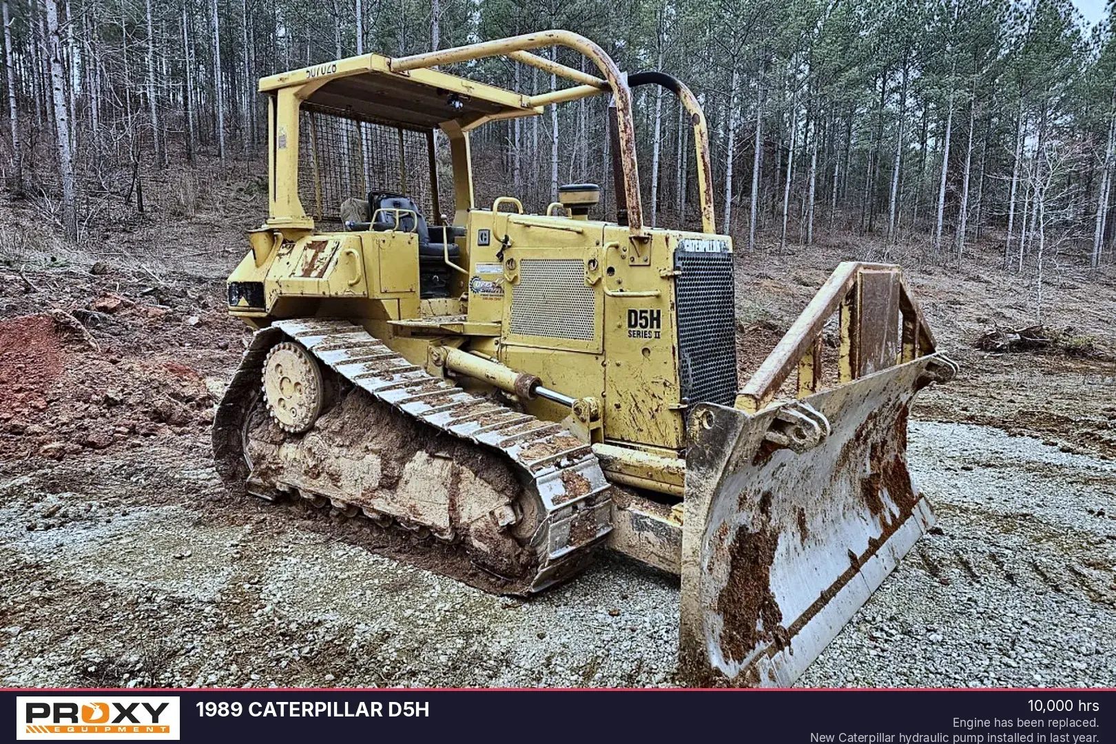 Used 1989 CATERPILLAR D5H Bulldozers Georgia US | Proxy Equipment #1377661