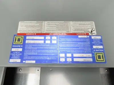 Square D HCM I-Line Panelboard Breaker Box 400Amp 600V Main Lug