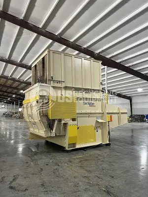 USED VECOPLAN K2500 UNF SINGLE SHAFT SHREDDER