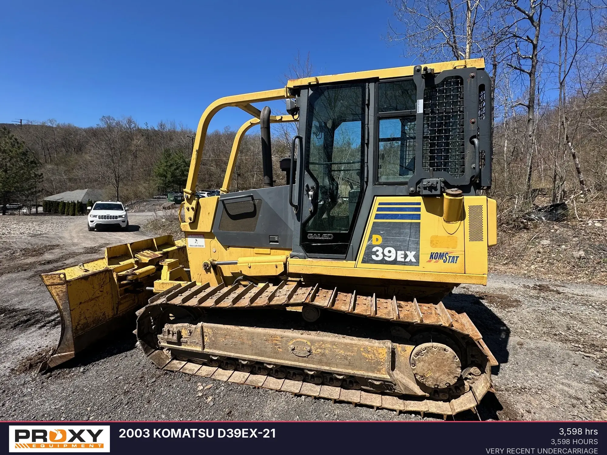 Used 2003 KOMATSU D39EX-21 Bulldozers Pennsylvania US | Proxy Equipment #1388624