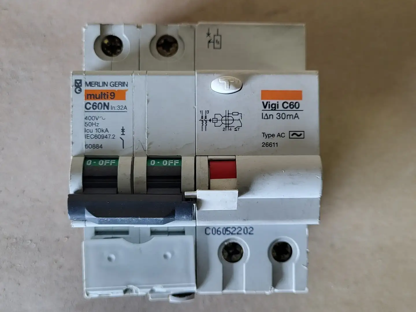 Used MERLIN GERIN C60N Switchgears British Columbia CA | Lenmark #239037