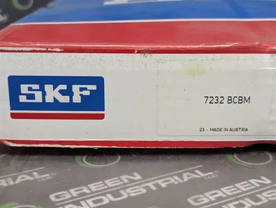 SKF 7232 BCBM Single Row Angular Contact Bearing New NIB