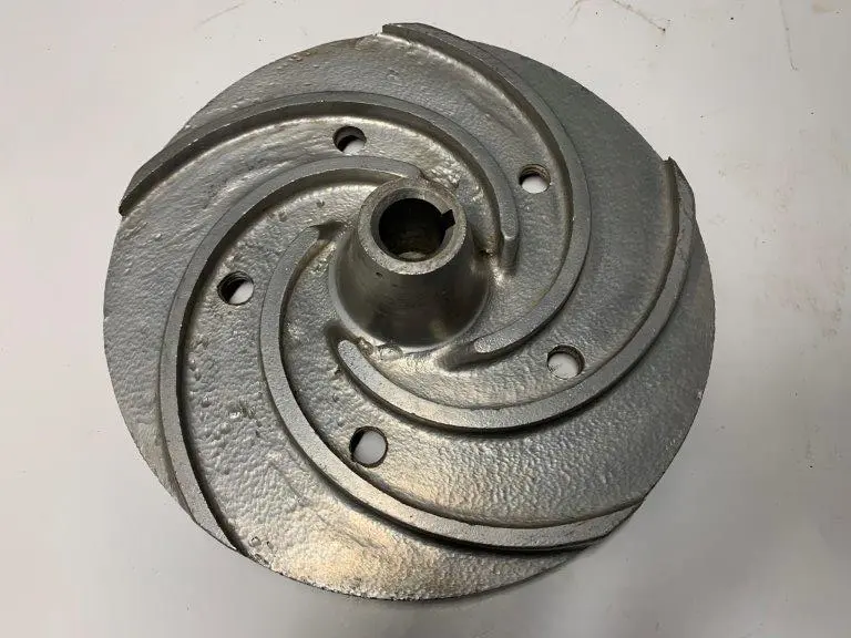 51863 316SS 9" 5-Vane Split Case Impeller