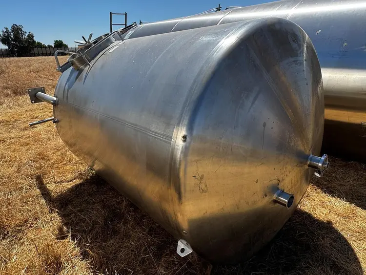 Used CHERRY-BURRELL _UNKNOWN_ Stainless Steel Tanks California US | Machinery & Equipment #136865