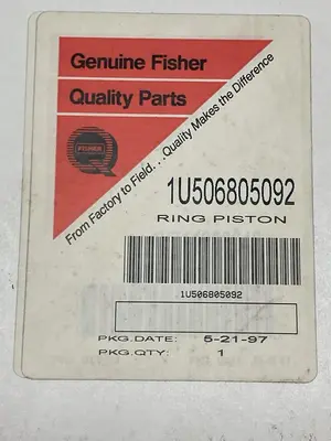 Used FISHER 1U506805092 Air Compressor Parts Ohio US | Surplus Asset Holdings #1249506