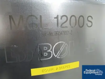 USED L.B. Bohle 1,200 Liter LB Bohle Bin, Model MCL1200S, S/S