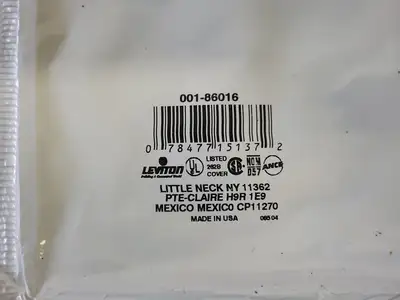 NEW LEVITON 86016