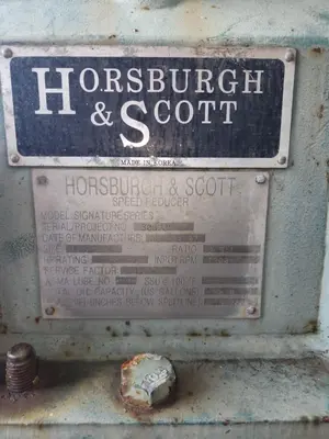 Used HORSBURGH & SCOTT _UNKNOWN_ Speed Reducers Texas US | Oil The Woodlands Group #1500725